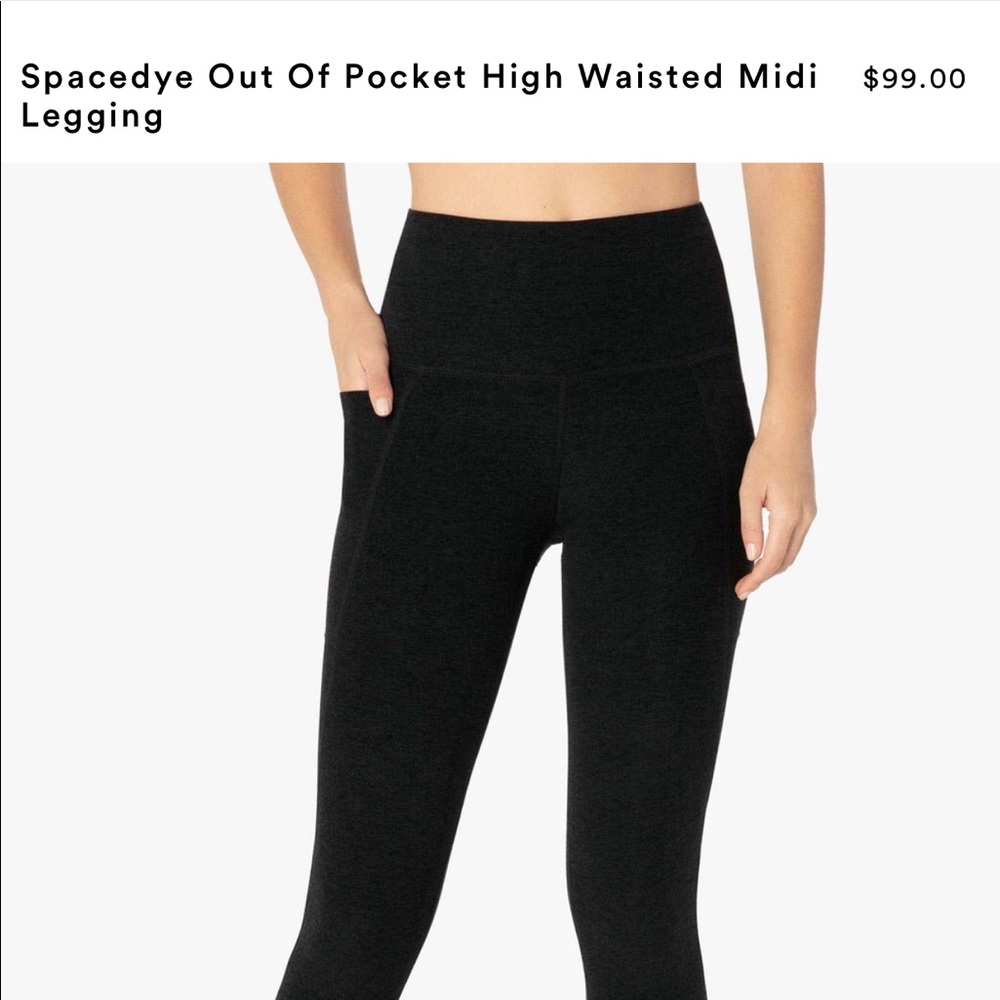 Spacedye Out Of Pocket High Waisted Midi Legging